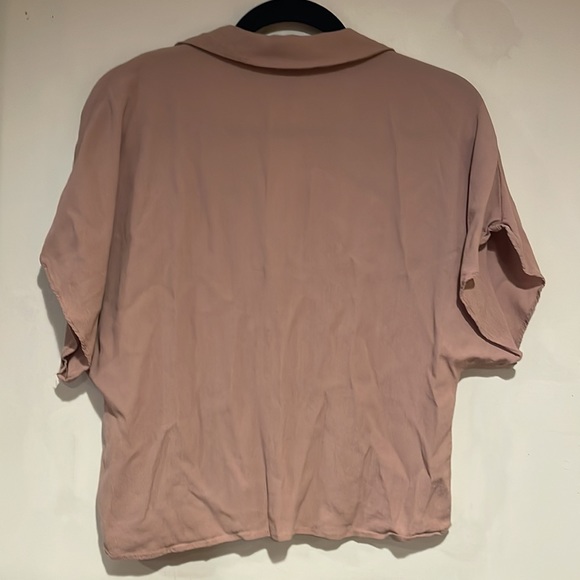Forever 21 Taupe Crop Top Medium - Picture 2 of 2